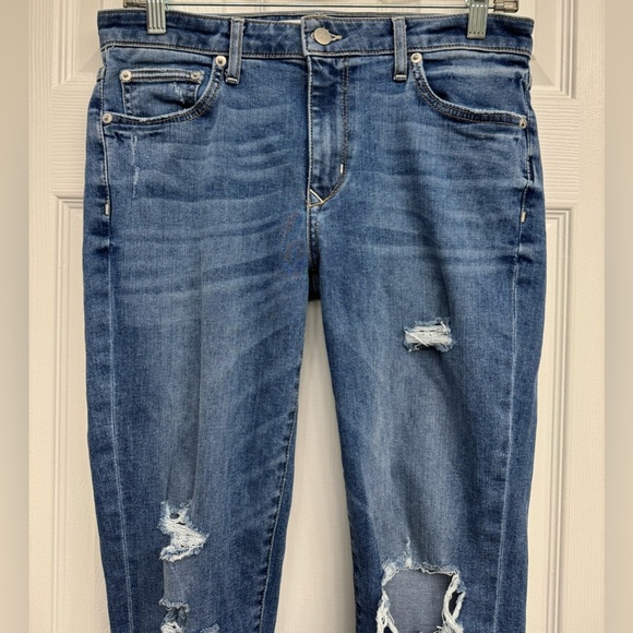 Lovers + Friends Midrise Distressed Skinny Jeans - Picture 6 of 7